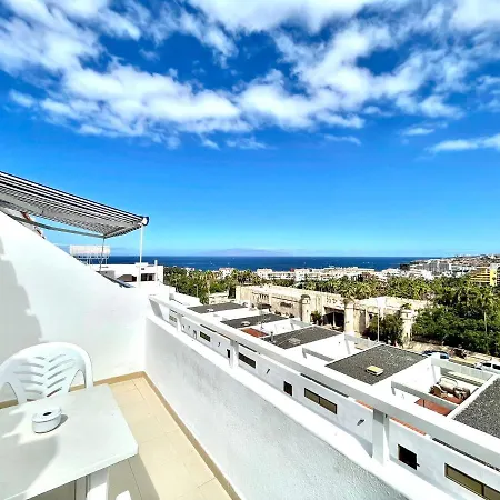 Apartamento Con Estupenda Piscina, Wifi, Tenerife Sur Apartament
