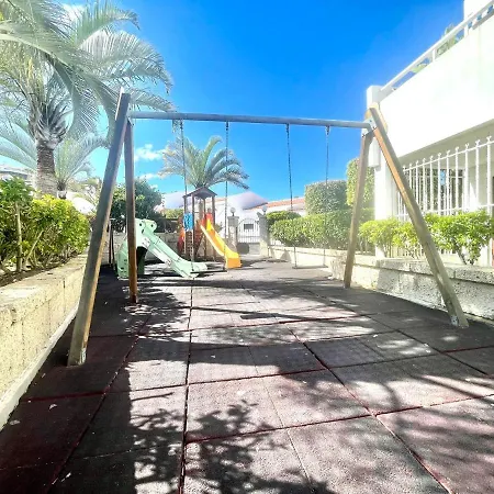 Apartamento Con Estupenda Piscina, Wifi, Tenerife Sur