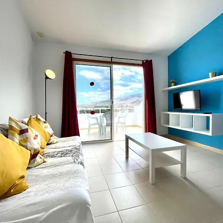 Apartamento Con Estupenda Piscina, Wifi, Tenerife Sur * Адехе